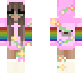 pink flower bear