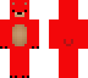 red grizzly bear