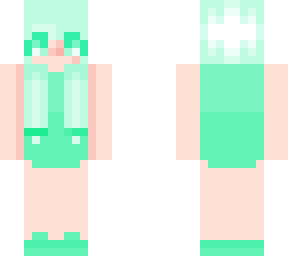 teal skin