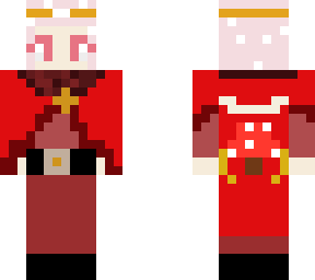 the mushroom girl - royal outfit