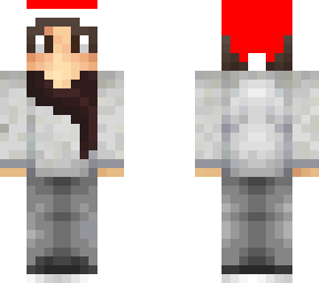 winter dude with santa cap