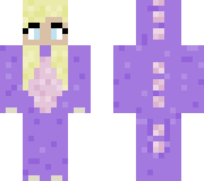 blond pink and purple dinosaur (edit)