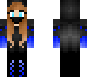 blue ninja girl