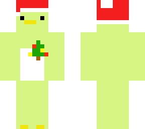 chrismas green penguin (classic)