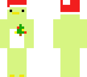 chrismas green penguin
