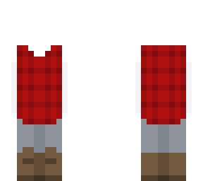 christmas plaid vest // cb (male version)