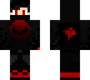 drip red and black