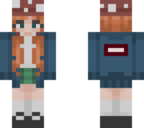 georgenotfound mushroom girl skin