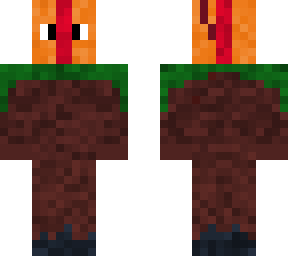 gift on dirt (with eyes)