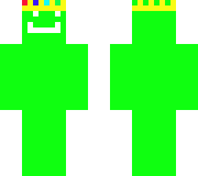 green blob with full crown