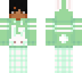 green bunny outfit // boy (sorryfromaoi)