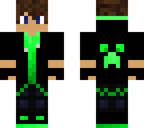 high-effort green gamer boy!