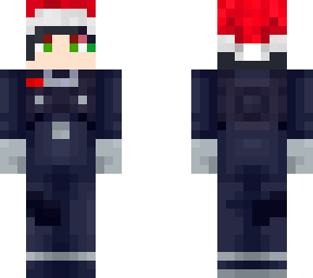 hiro with santa hat