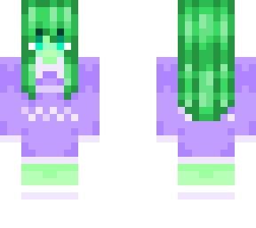 my skin with a christmas sweater and elf ears :d (first version made of my skin)