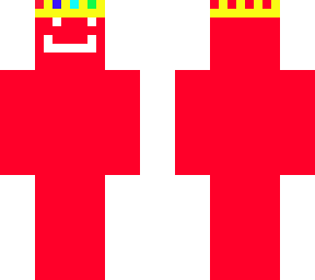red blob with full crown