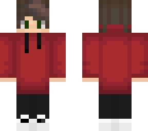 red boy hoodie