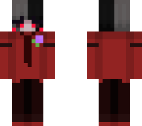 spiderisgone in a suit