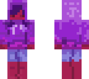 aesthetic purple hoodie !