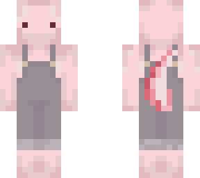 axolotl in overalls
