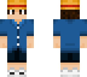 basically just me with luffy's straw hat