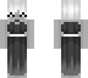 black and white