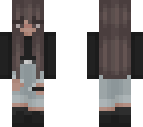 black shirt ripped jeanss