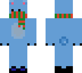 christmas bear with shoes