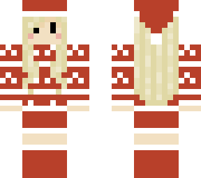 christmas cute (blonde hair)