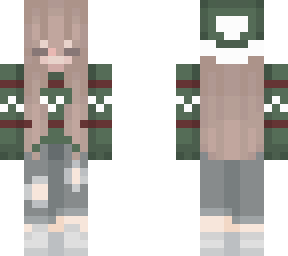 christmas girl skin