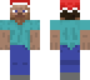 christmas hat steve :d (changed)