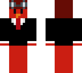 fancy red pilot