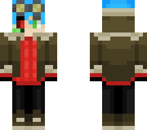 fixed sweater and fur coat