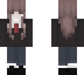 girl in suit