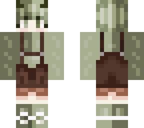 green devil horns