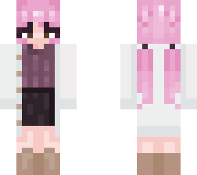 pink pigtales!