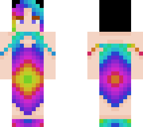 rainbow girl
