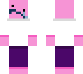 random pink man