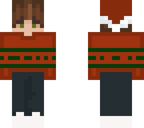 red christmas boy