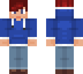 red hair hoodie boy