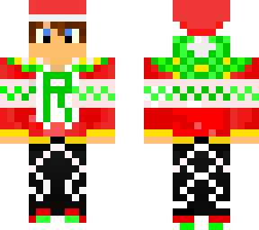 same skin but christmas