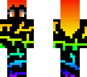 something with a rainbow