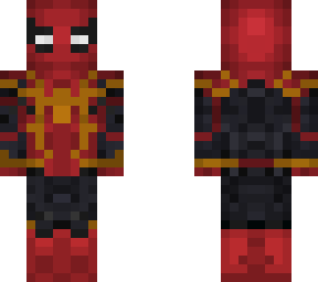 spiderman intagrated suit