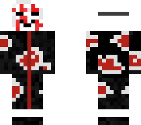 akatsuki cape with scary mask
