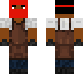 blacksmith with red mask