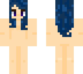 blue bair base character