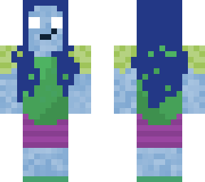 blue ghost girl