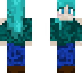 blue girl
