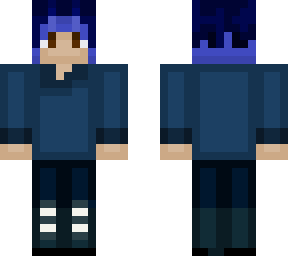 blue hair human