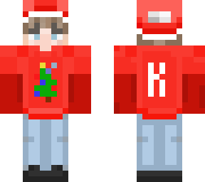 christmas boy with a k