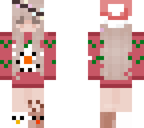 christmas jumper person (hair edited)